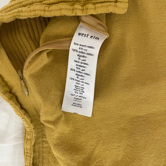 West Elm Accent Pillow Cover - Picture 3 of 3